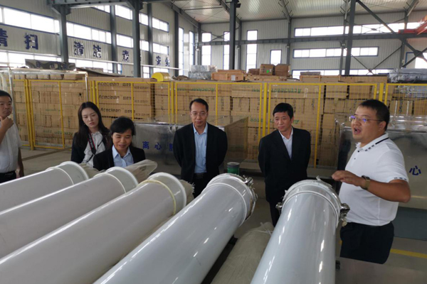 陕西航天建设集团有限公司总经理、党委副书记谢明娟率队赴辽宁一诺环保产业集团开展考察调研工作 陕西航天建设集团有限公司总经理、党委副书记谢明娟率队赴辽宁一诺环保产业集团开展考察调研工作